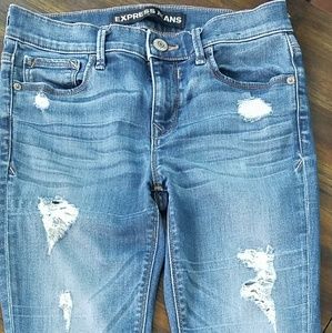 Express jean leggings